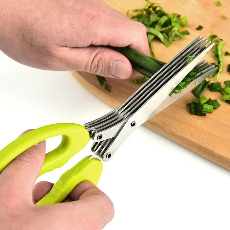 Kitchen Gadgets China - Muti-Layers Kitchen Scissors Stainless Steel Vegetable