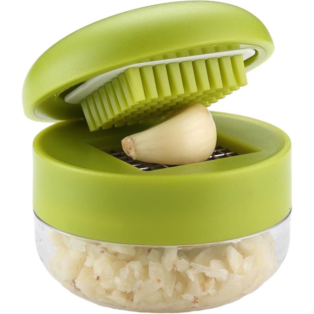 Manual Garlic Press - 1pc Multifunctional Garlic Press Manual Mincer，