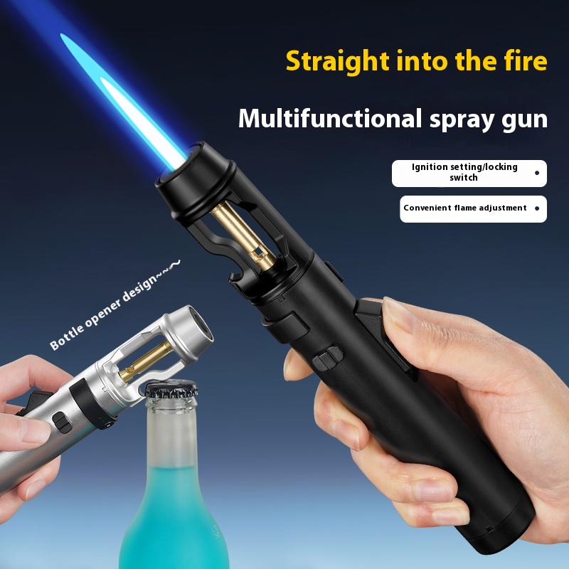 Kitchen Gadgets China - Powerful Metal Jet Torch Lighter Windproof