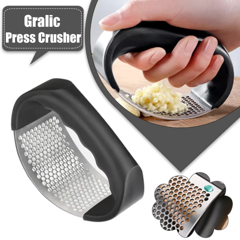 Manual Garlic Press - 1/6pcs Stainless Steel Garlic Press Crusher