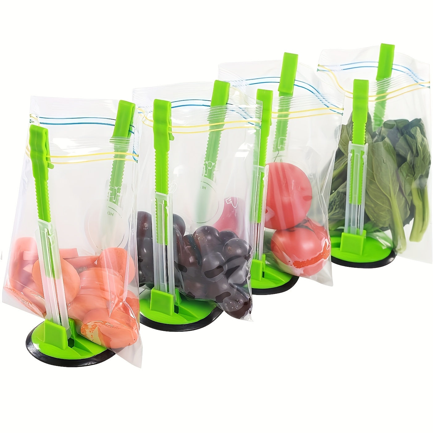 Zipper Bag Holder Plastic Adju - Kitchen Hand Gadgets ulasan dan harga