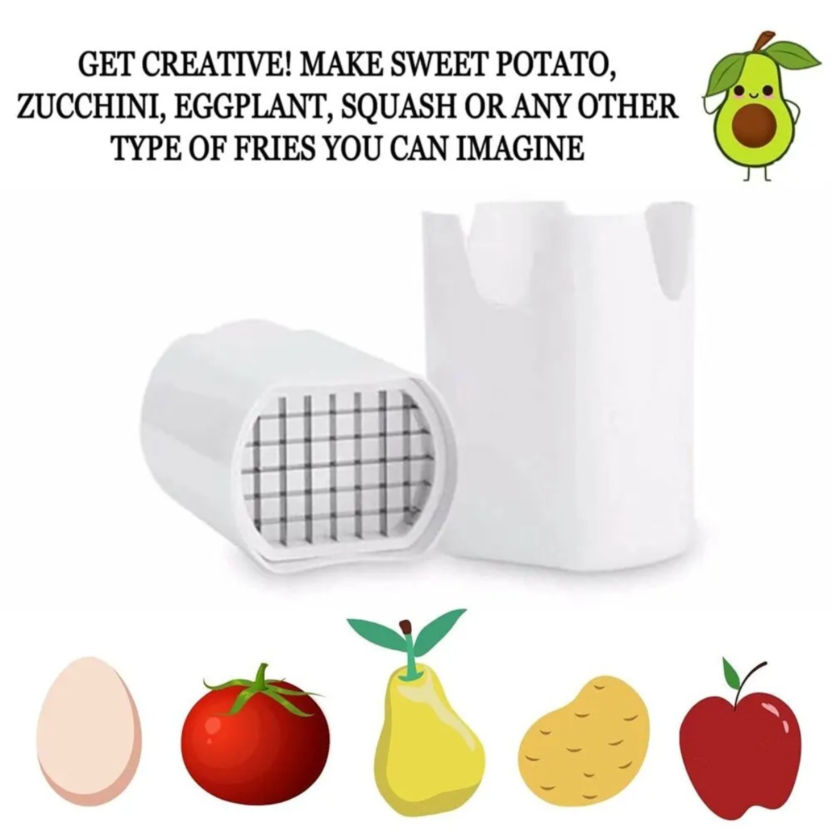 White French Fry Cutter Tool F - Korean Kitchen Gadgets ulasan dan harga