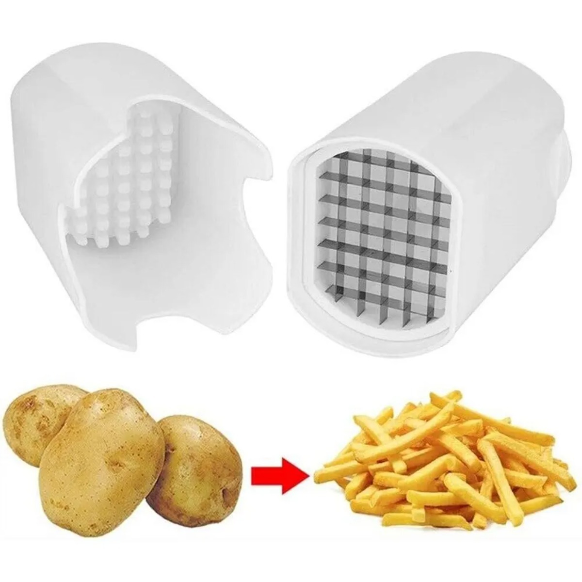 White French Fry Cutter Tool F - Korean Kitchen Gadgets ulasan dan harga