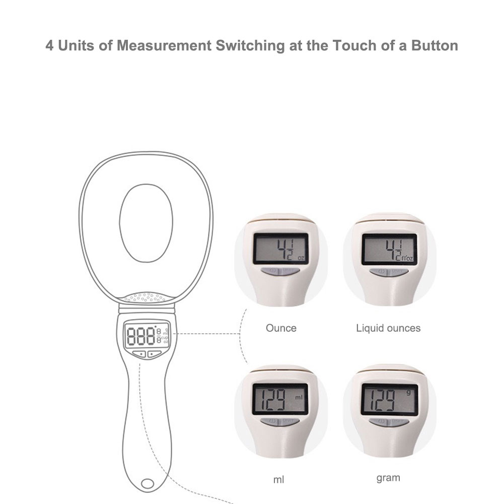 Digital Measuring Spoon with L - Digital Kitchen Scale ulasan dan harga
