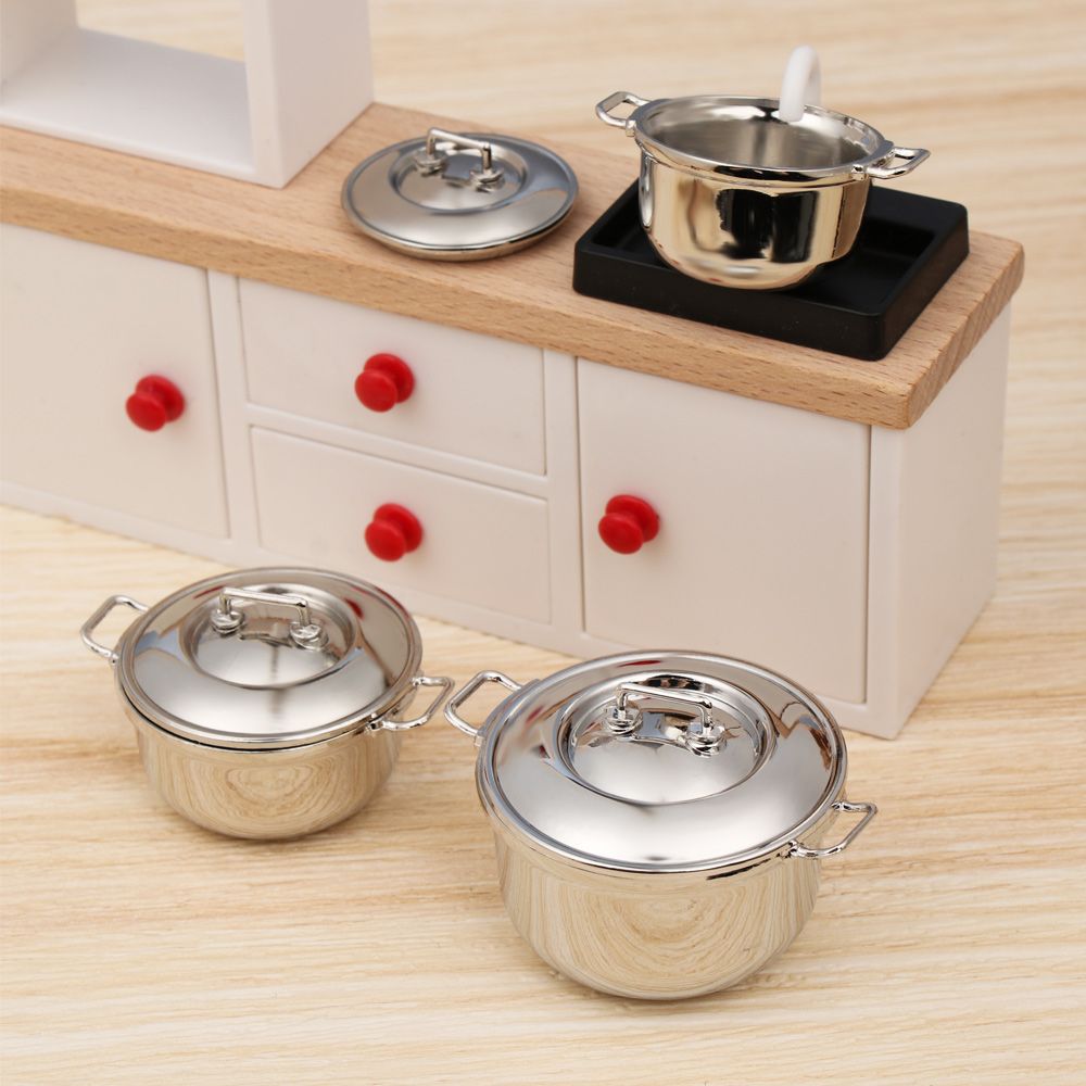 1/12 Miniature Soup Pot With C - Kitchen Gadgets China ulasan dan harga