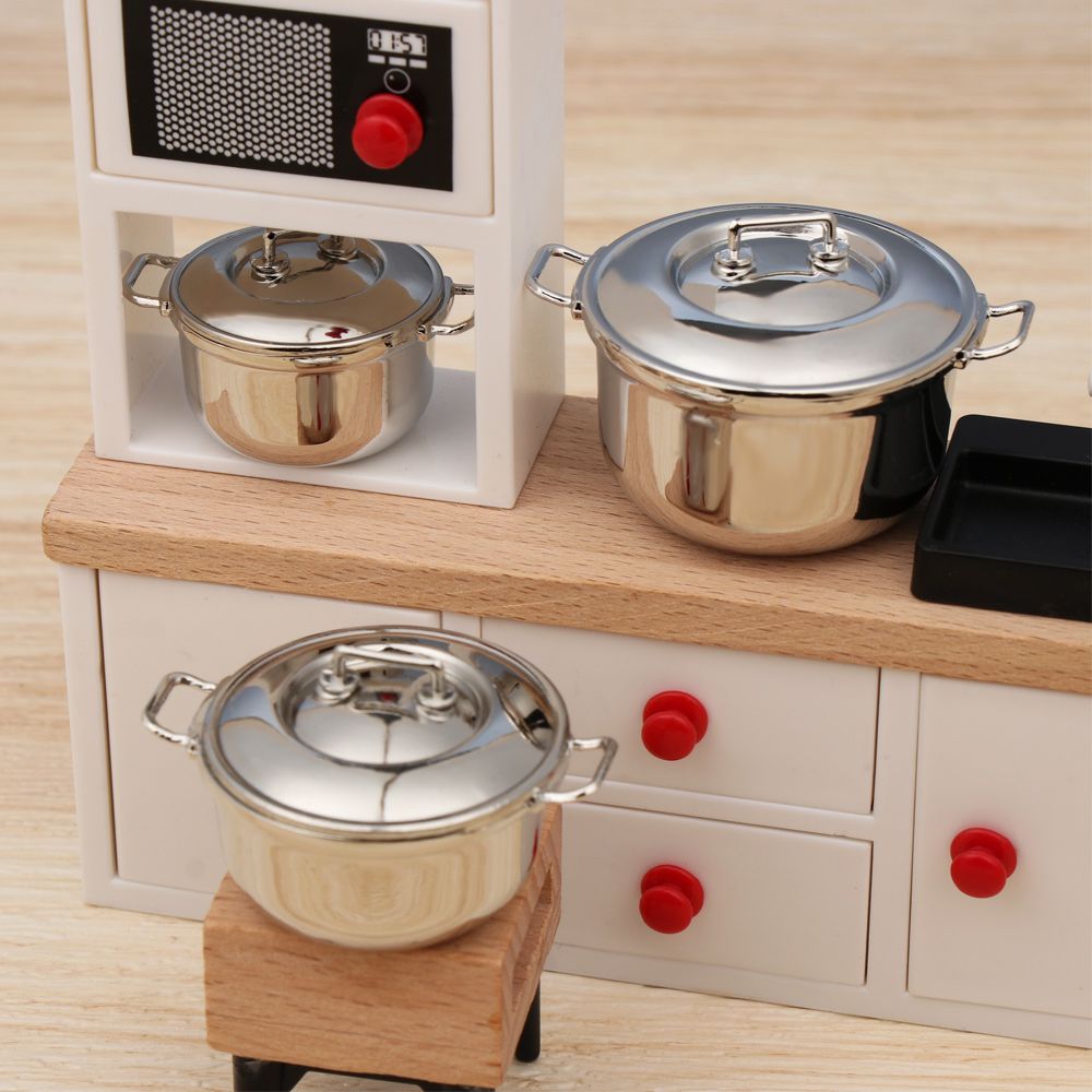 1/12 Miniature Soup Pot With C - Kitchen Gadgets China ulasan dan harga