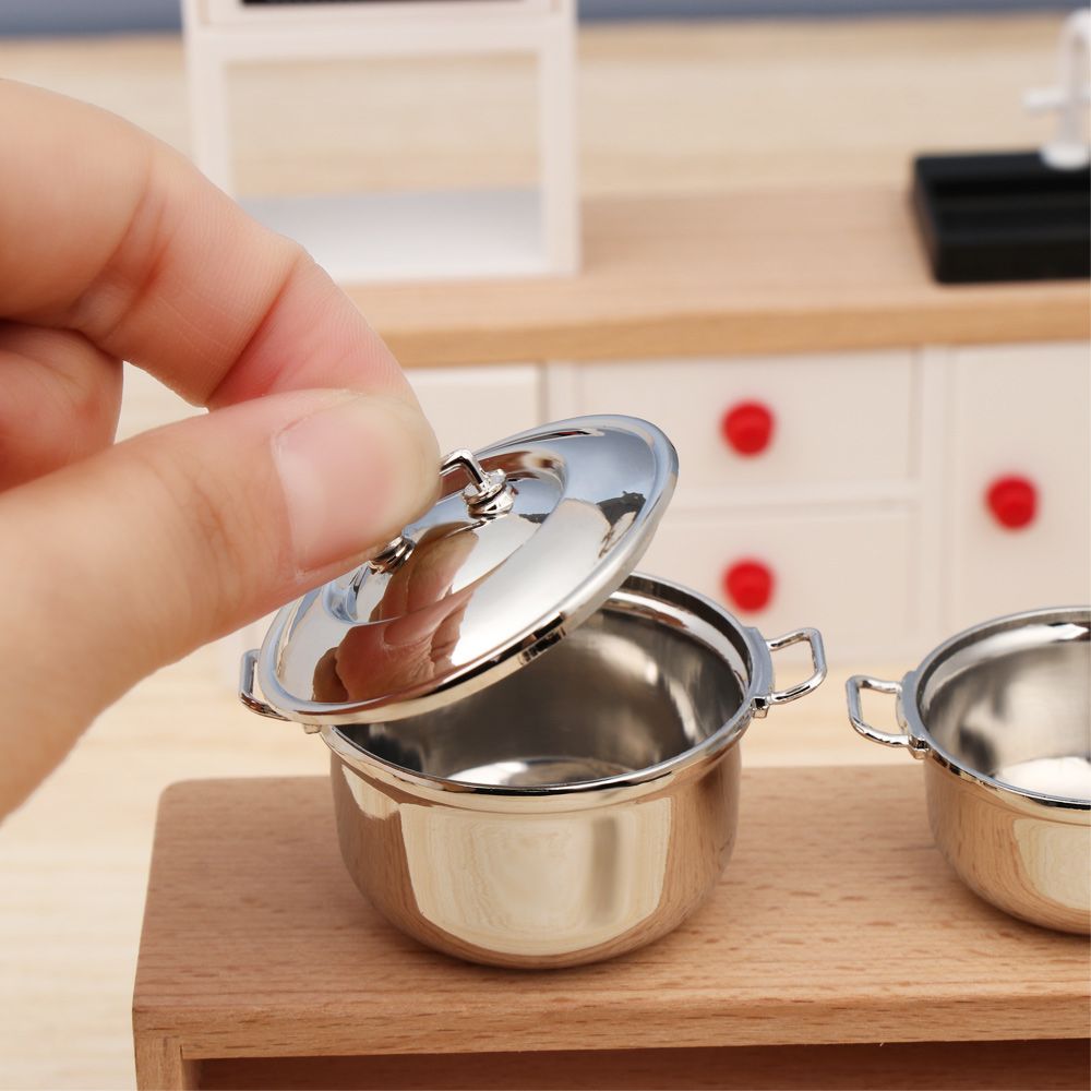 1/12 Miniature Soup Pot With C - Kitchen Gadgets China ulasan dan harga