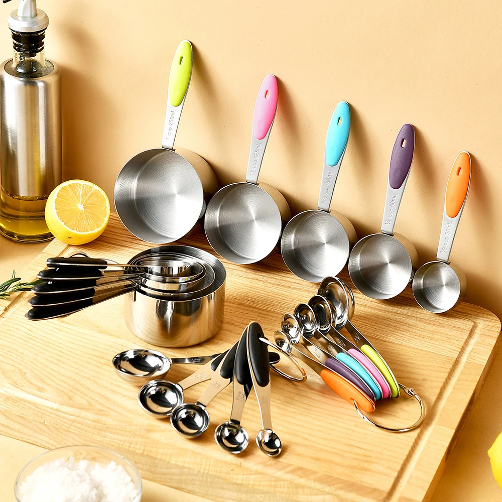 5/10Pcs Stainless Steel Measur - Kitchen Gadgets China ulasan dan harga