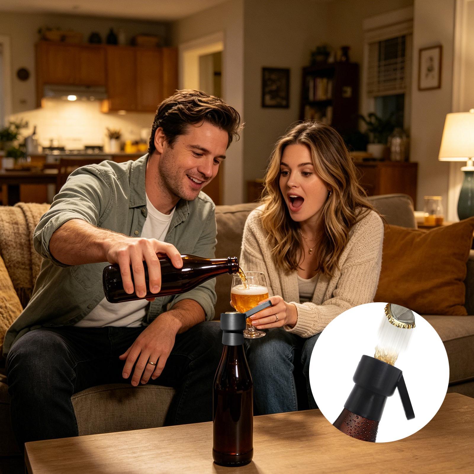 Funny Bottle Opener Push Down  - Kitchen Gadgets Home Party ulasan dan harga