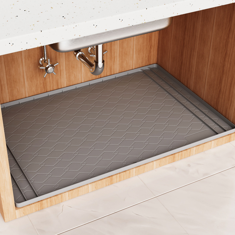 Silicone Under Sink Mat Kitche - Kitchen Gadgets Cabinet ulasan dan harga