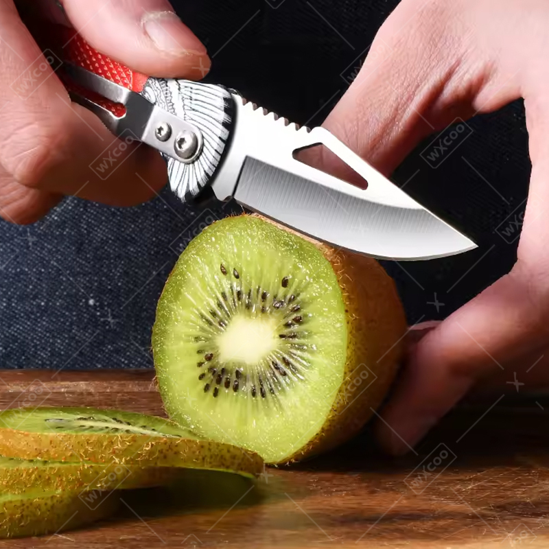 WXCOO Folding Knife Stainless  - Kitchen Gadgets China ulasan dan harga