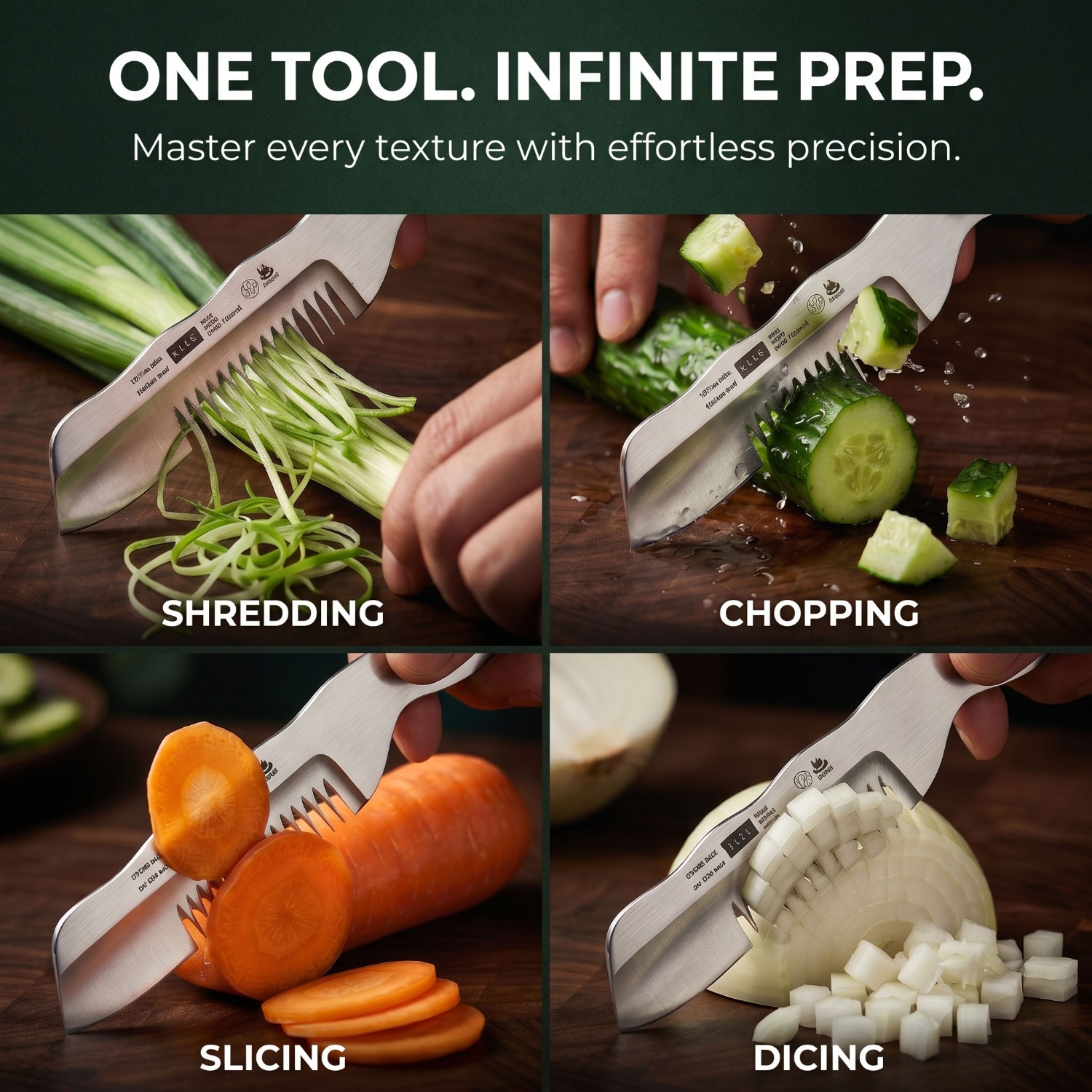 New Multifunctional Scallion C - Kitchen Gadgets Vegetable Chopper ulasan dan harga