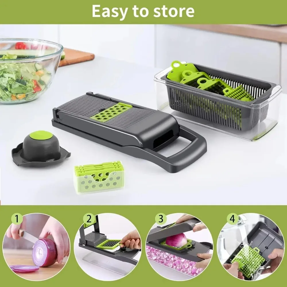 Multifunctional Vegetable Chop - Korean Kitchen Gadgets ulasan dan harga