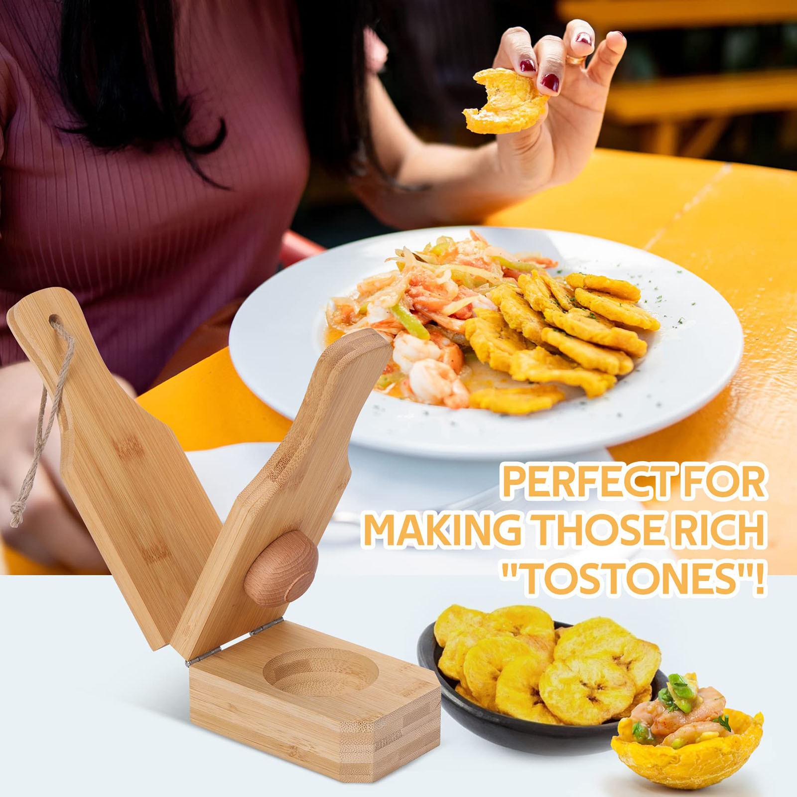 Banana Pancake Maker Hand Pres - Kitchen Hand Gadgets ulasan dan harga