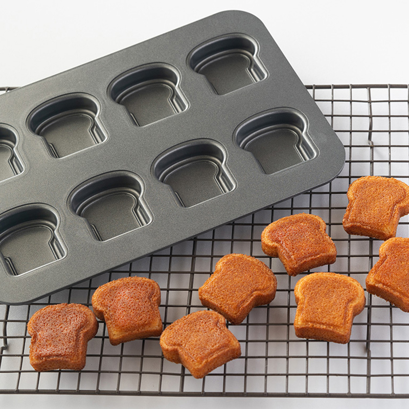 8 Cavity Toast Bread Pattern C - Kitchen Gadgets Baking ulasan dan harga