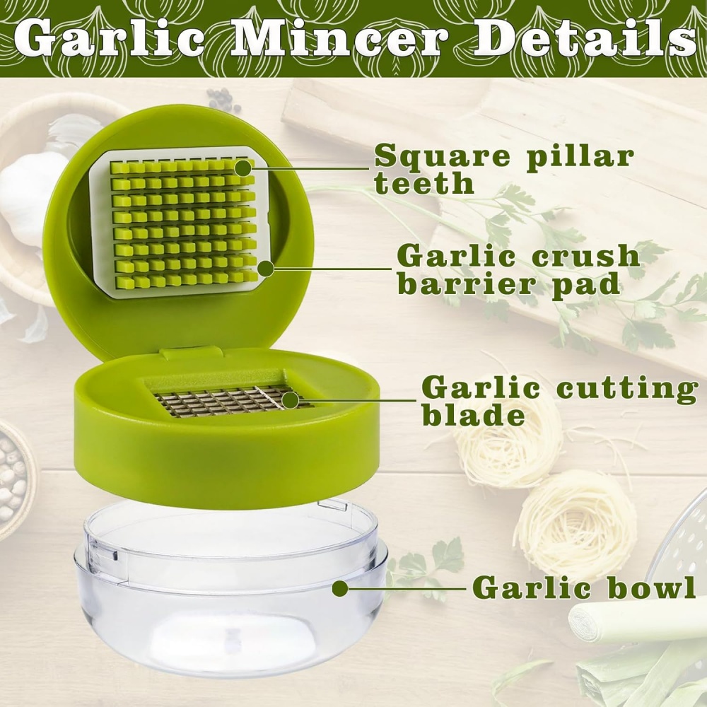 1pc Multifunctional Garlic Pre - Manual Garlic Press ulasan dan harga