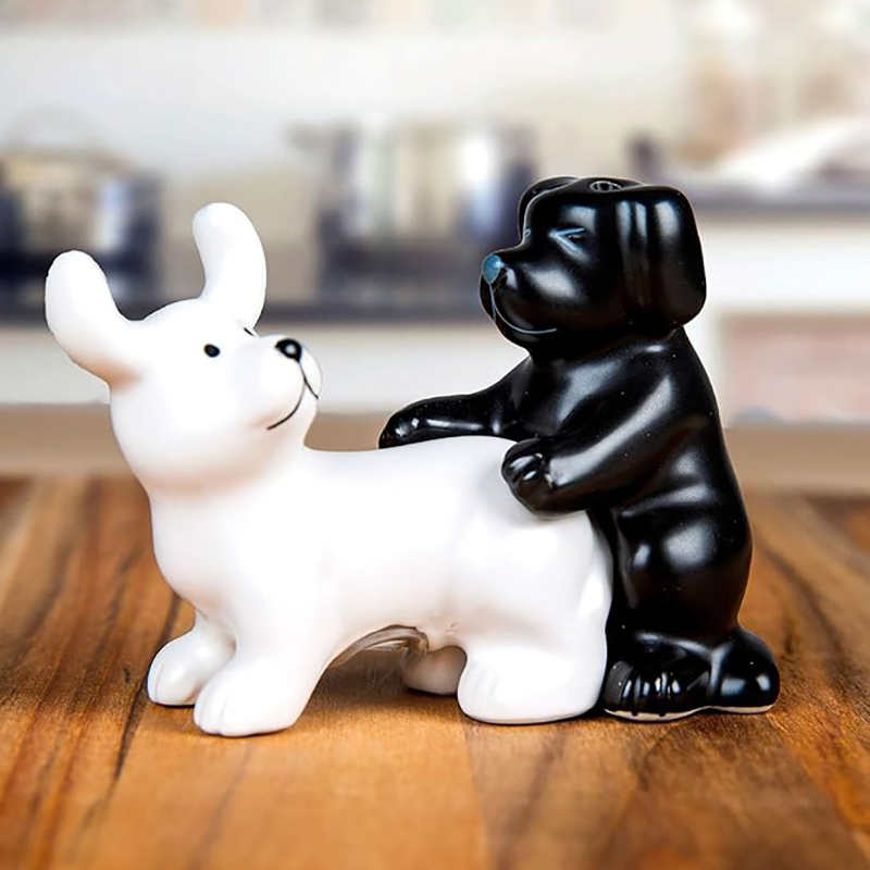 Black And White Ceramic Dog Sa - Korean Kitchen Gadgets ulasan dan harga