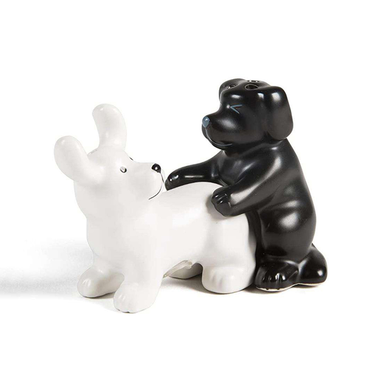 Black And White Ceramic Dog Sa - Korean Kitchen Gadgets ulasan dan harga