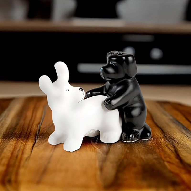 Black And White Ceramic Dog Sa - Korean Kitchen Gadgets ulasan dan harga