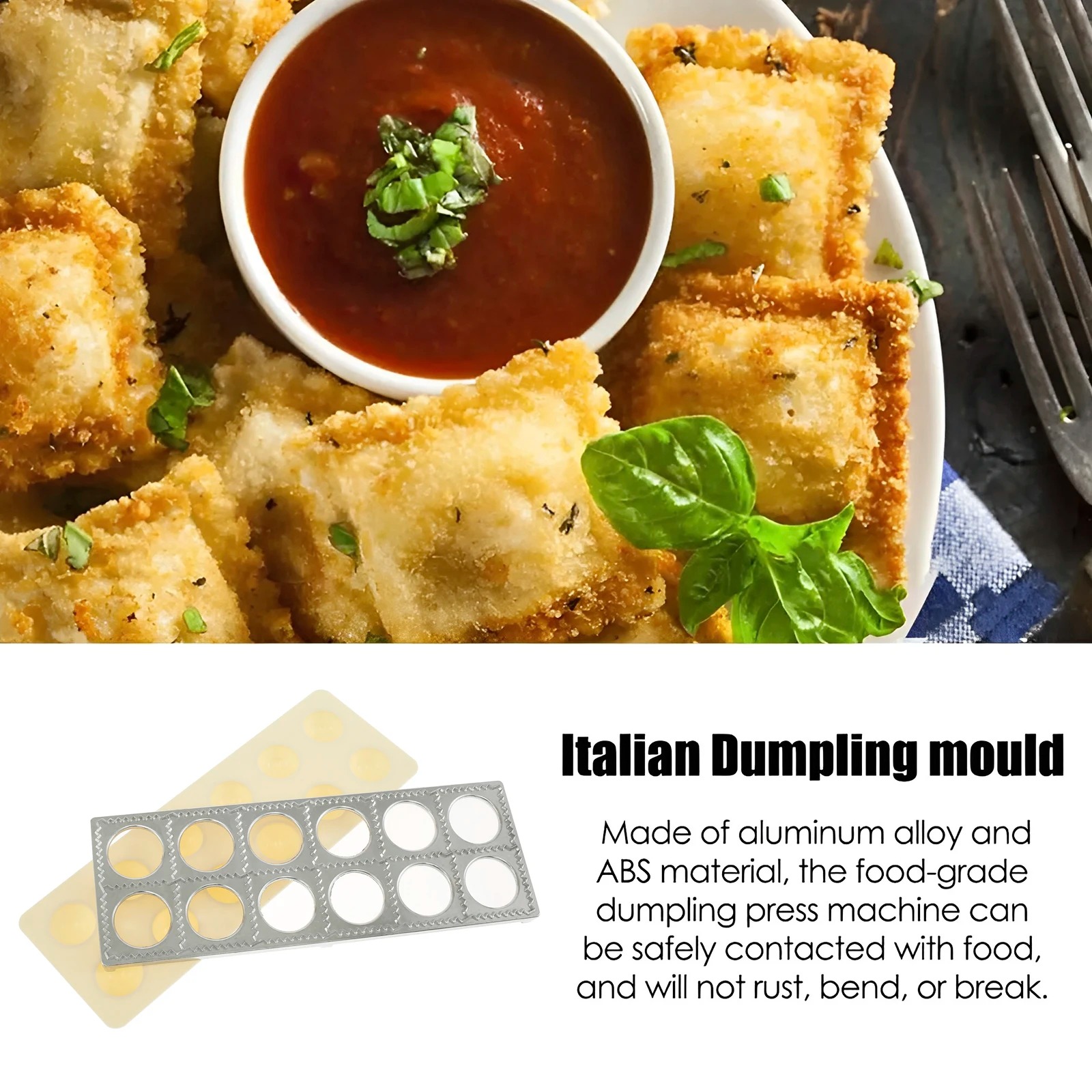 Dumpling Mold 12 Holes Ravioli - Kitchen Gadgets China ulasan dan harga