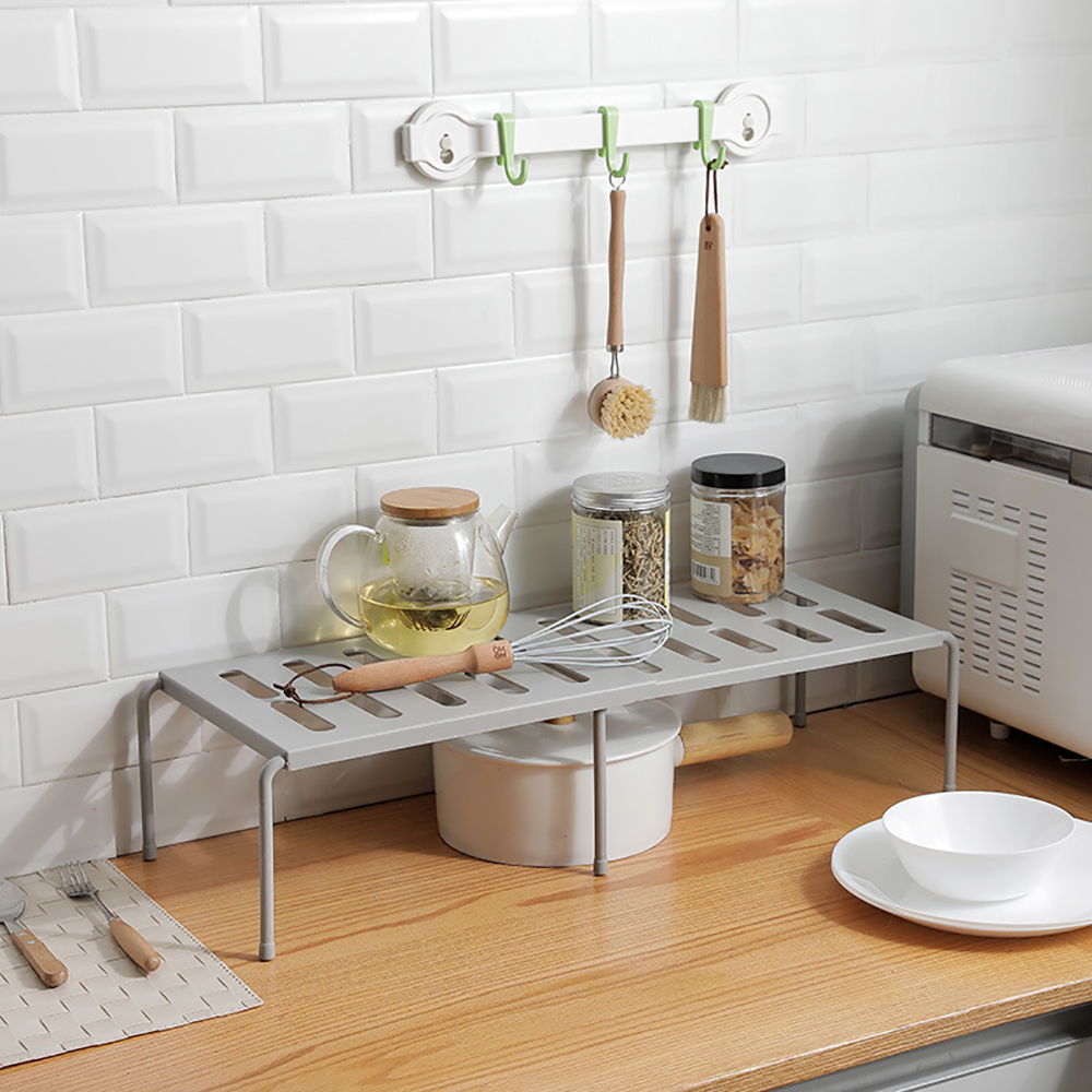 Stretchable Shoes Storage Shel - Kitchen Gadgets Cabinet ulasan dan harga