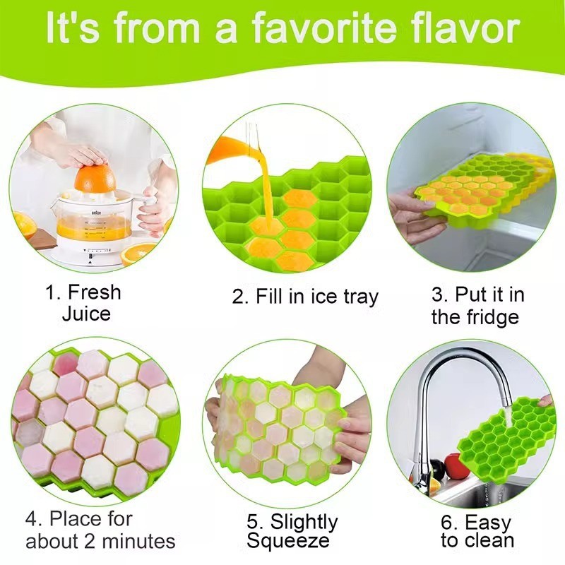 37 Grids Silicone Ice Grid Bal - Kitchen Gadgets Baking ulasan dan harga