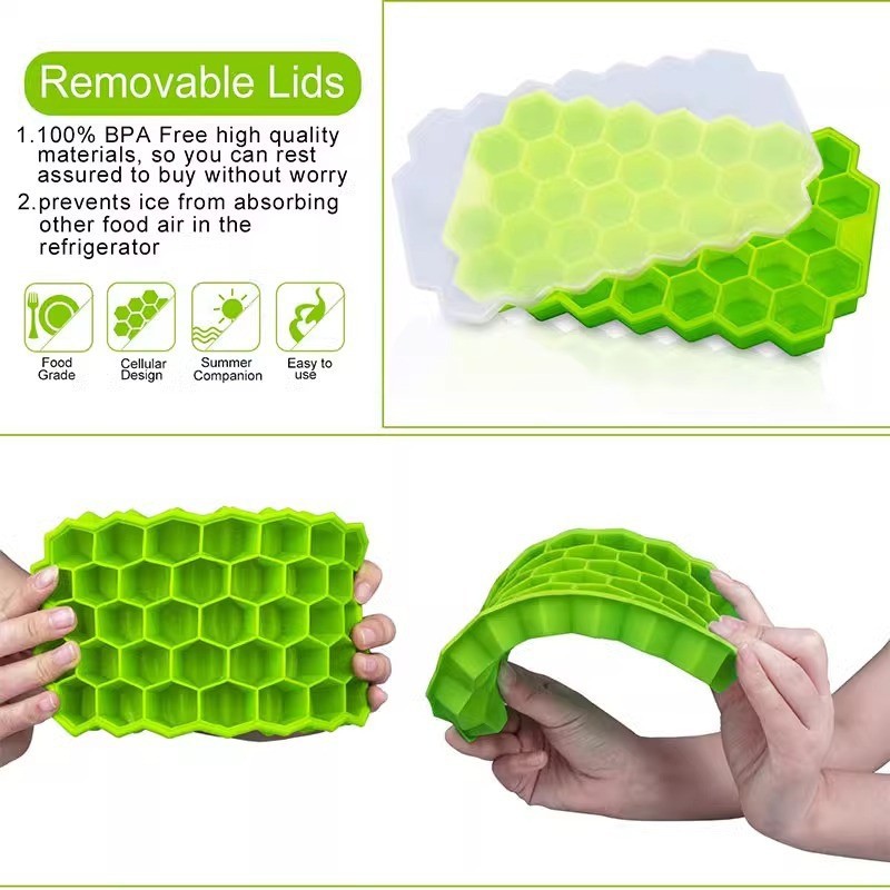 37 Grids Silicone Ice Grid Bal - Kitchen Gadgets Baking ulasan dan harga