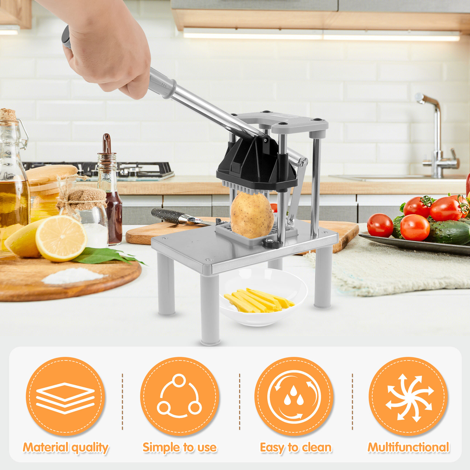 Commercial Vegetable Fruit Cho - Kitchen Gadgets Vegetable Chopper ulasan dan harga