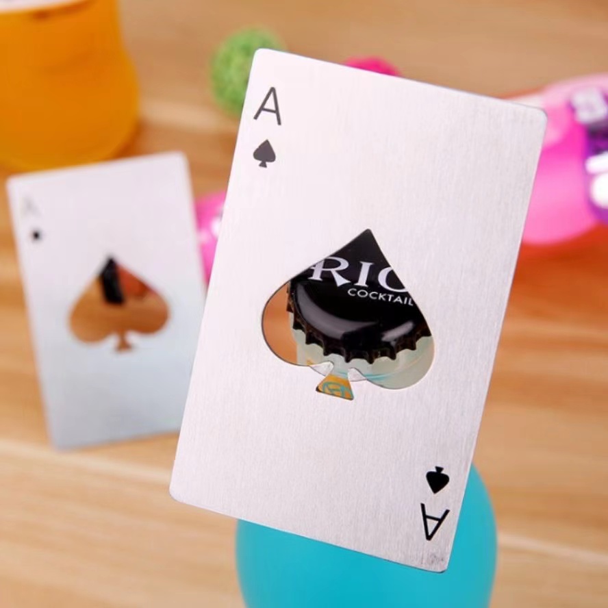 Beer Bottle Opener Poker A Car - Kitchen Gadgets Home Party ulasan dan harga