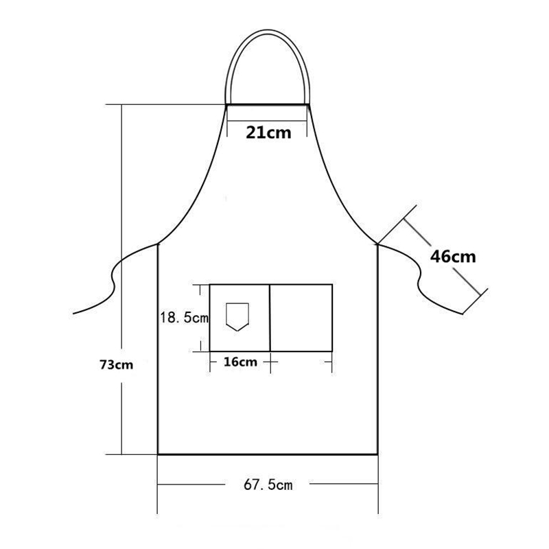 Waterproof Kitchen Apron Perfe - Kitchen Gadgets For Women ulasan dan harga