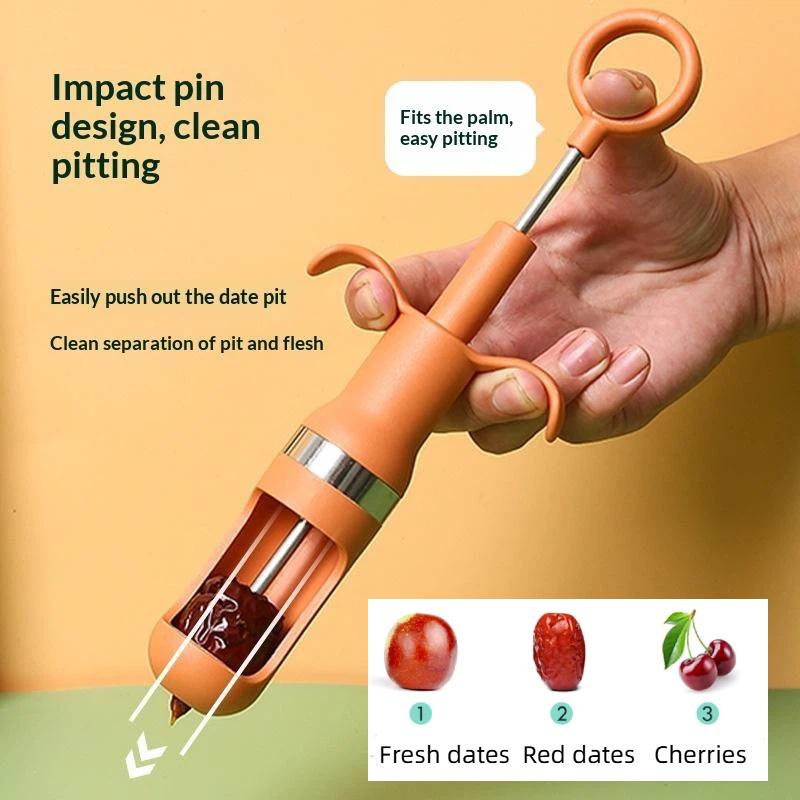 One-Second Cherry Pitter Stain - Kitchen Gadgets Baking ulasan dan harga