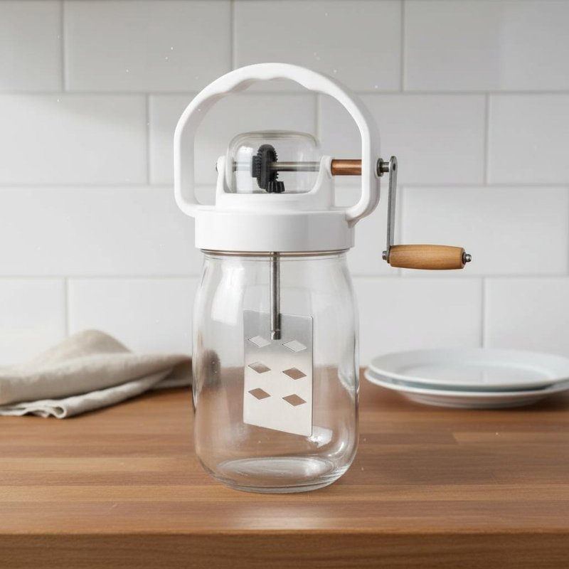 Hand Crank Butter Churner Manu - Kitchen Hand Gadgets ulasan dan harga