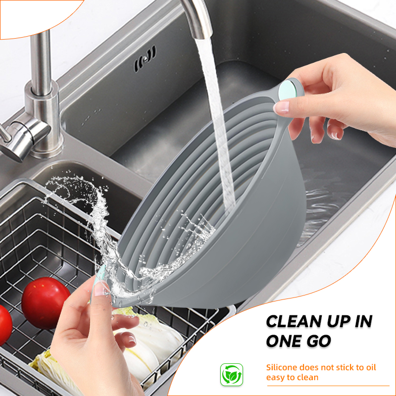 1PC Silicone Foldable Banneton - Kitchen Gadgets Plus ulasan dan harga