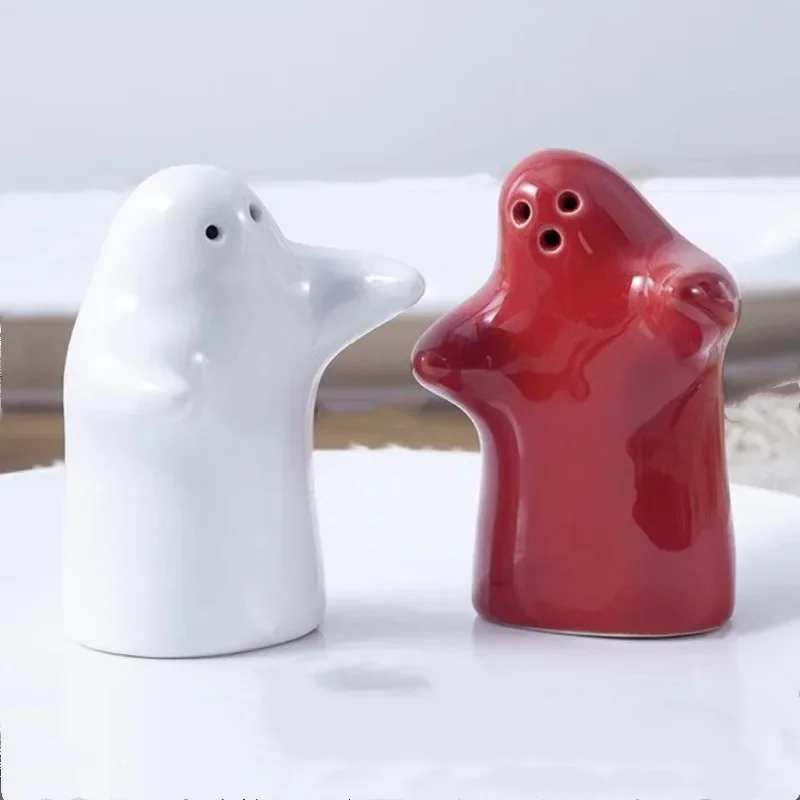 Ceramic Ghost Funny Mini Peppe - Korean Kitchen Gadgets ulasan dan harga