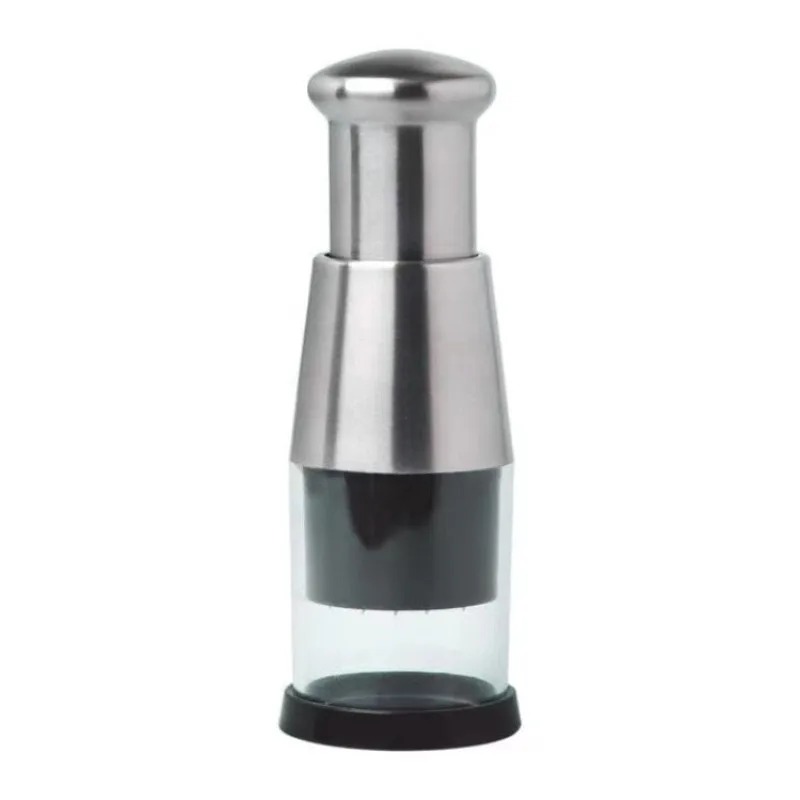 New Stainless Steel Garlic Pre - Kitchen Gadgets Vegetable Chopper ulasan dan harga