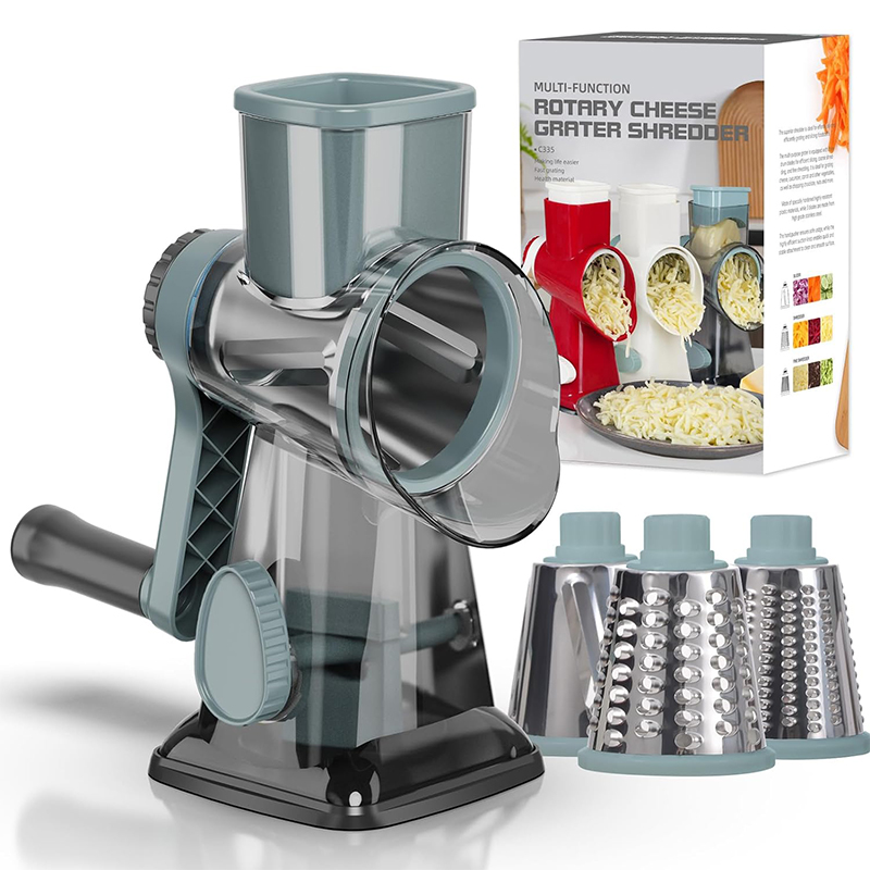 LMETJMA 3 in 1 Rotary Cheese G - Korean Kitchen Gadgets ulasan dan harga