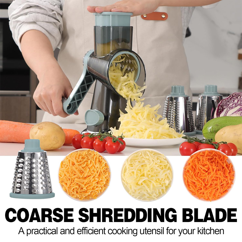LMETJMA 3 in 1 Rotary Cheese G - Korean Kitchen Gadgets ulasan dan harga