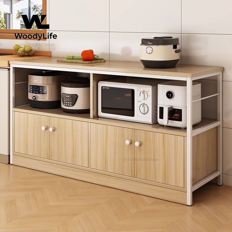 Kitchen Shelf Floor-to-ceiling - Kitchen Gadgets Cabinet ulasan dan harga