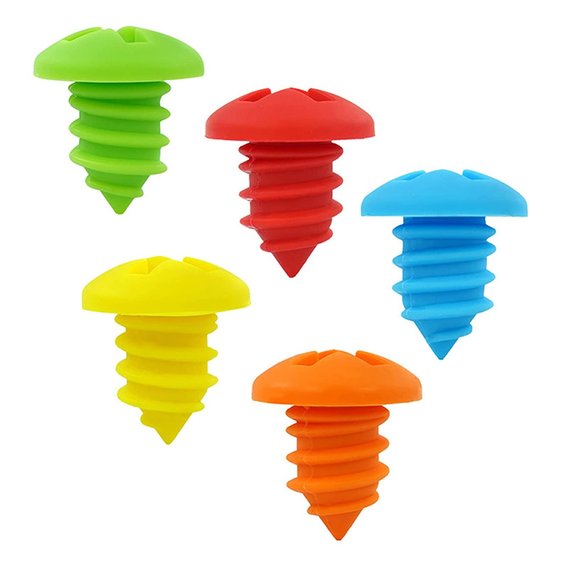 200Pcs Silicone Red Wine Stopp - Kitchen Gadgets Home Party ulasan dan harga
