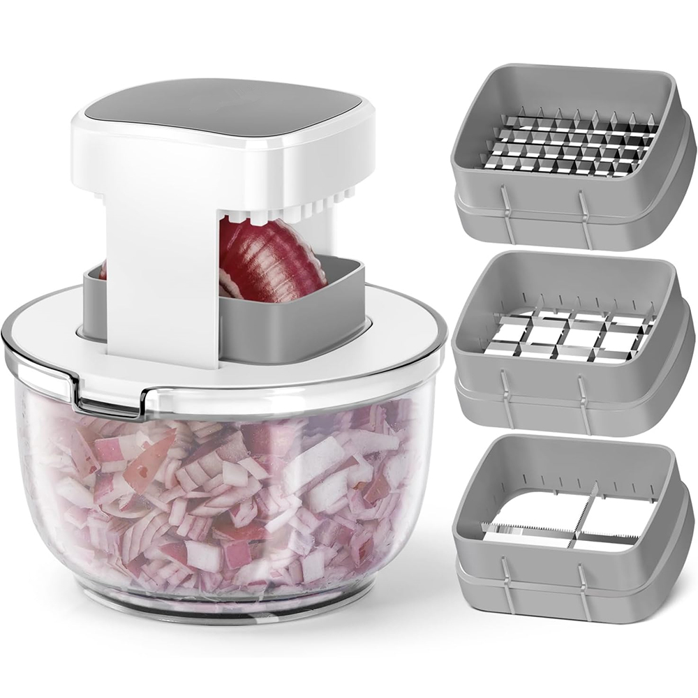 LMETJMA 3 in 1 Vegetable Chopp - Korean Kitchen Gadgets ulasan dan harga