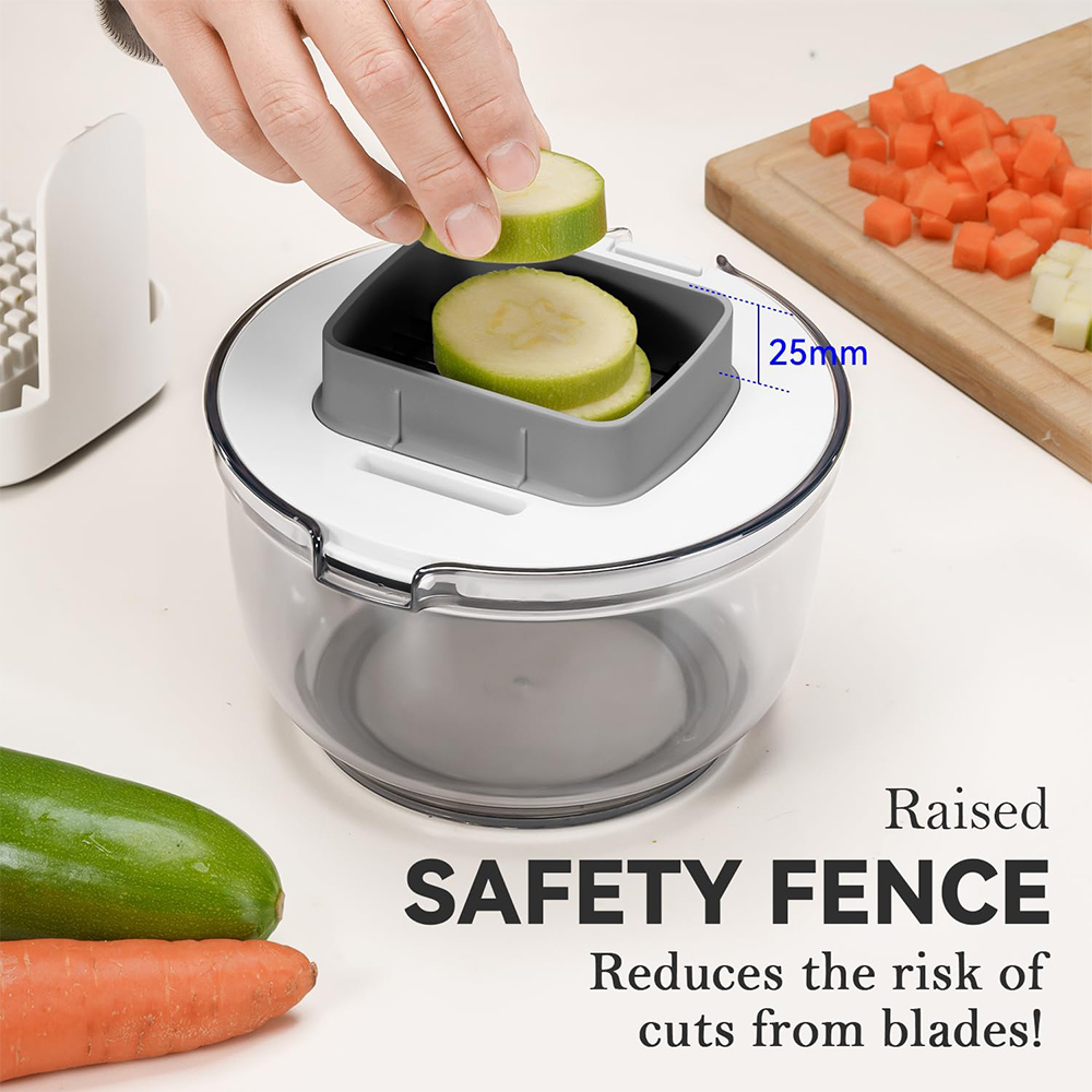 LMETJMA 3 in 1 Vegetable Chopp - Korean Kitchen Gadgets ulasan dan harga