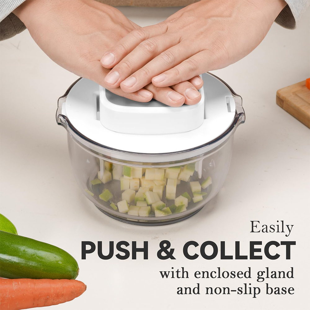 LMETJMA 3 in 1 Vegetable Chopp - Korean Kitchen Gadgets ulasan dan harga