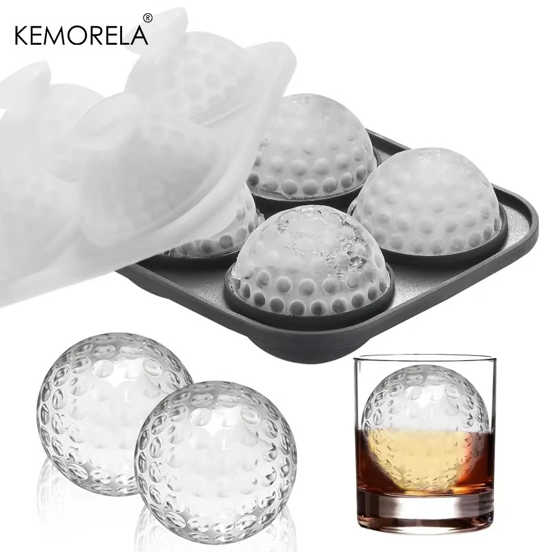 Ice Cube Tray Silicone with Li - Kitchen Gadgets Baking ulasan dan harga