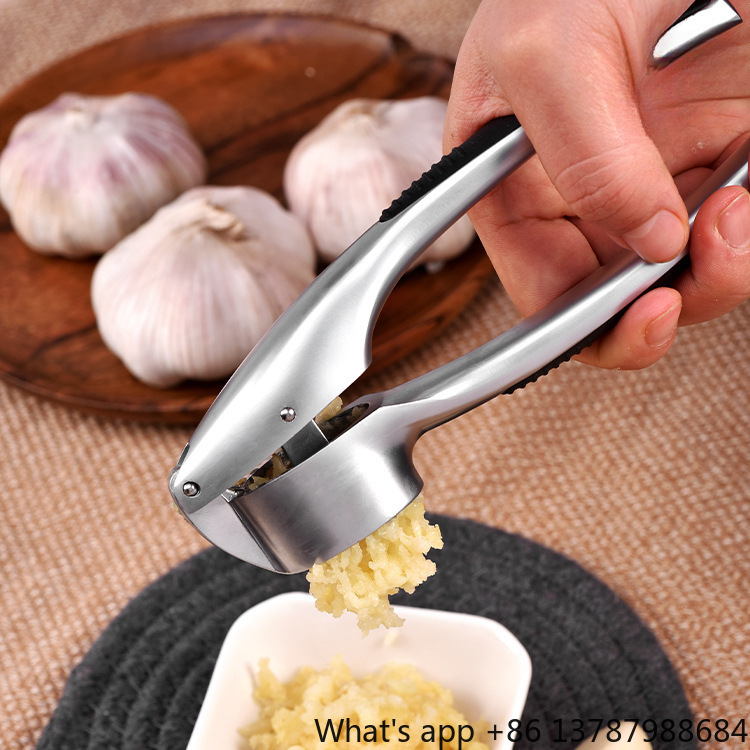 Zinc Alloy Garlic Press, Hand- - Kitchen Hand Gadgets ulasan dan harga