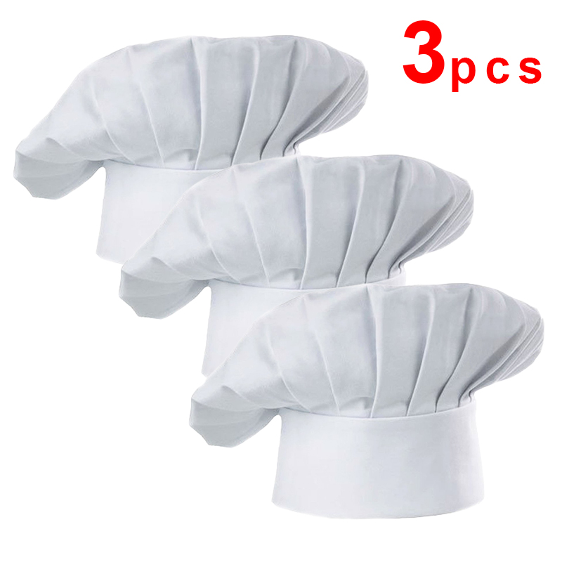 3pcs High22cm Cook Hat White C - Kitchen Gadgets China ulasan dan harga
