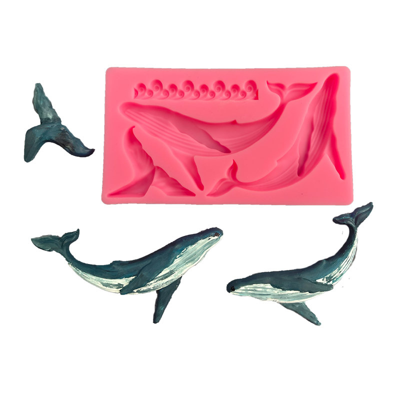 DIY Whale Silicone Mold Ocean  - Kitchen Gadgets Plus ulasan dan harga