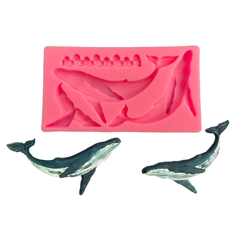 DIY Whale Silicone Mold Ocean  - Kitchen Gadgets Plus ulasan dan harga