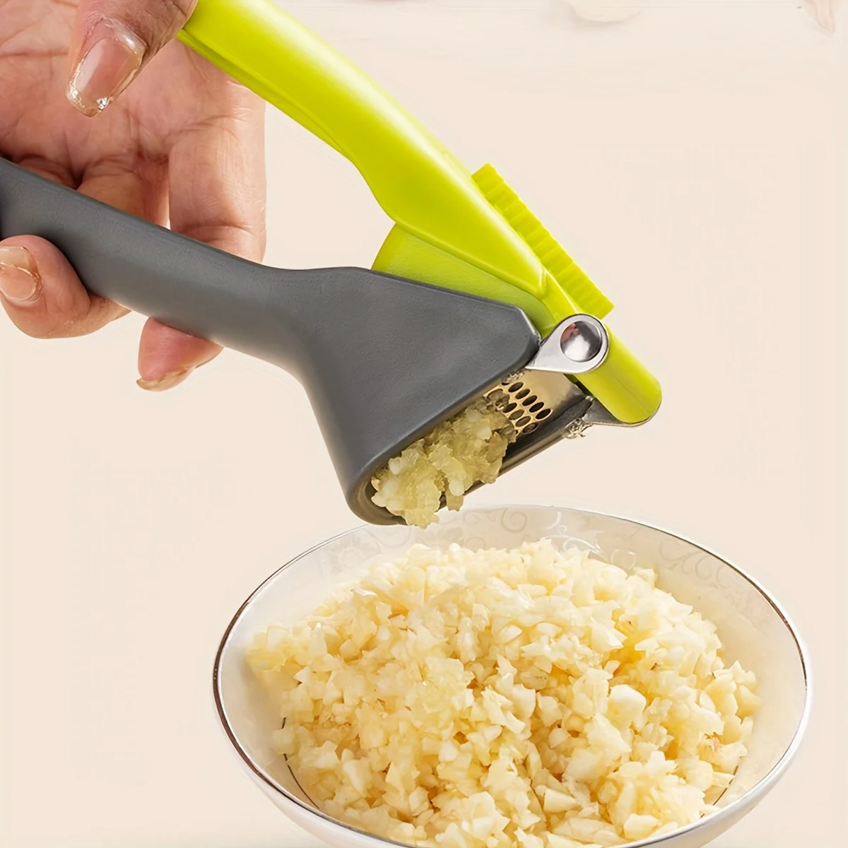 1pc Manual Garlic Press & Minc - Manual Garlic Press ulasan dan harga