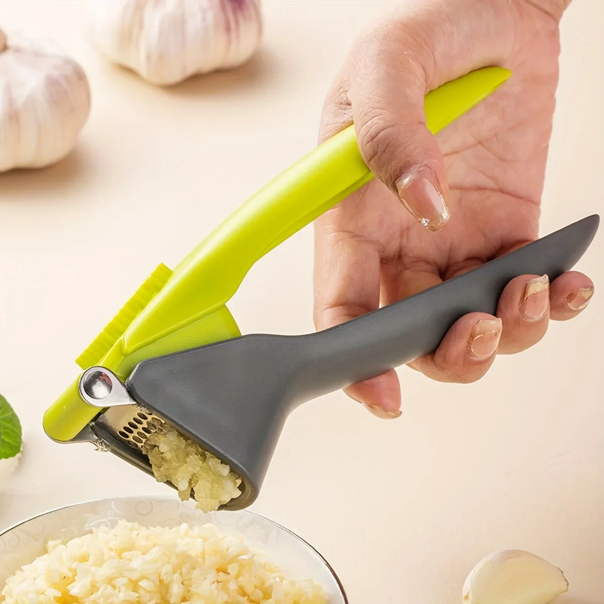 1pc Manual Garlic Press & Minc - Manual Garlic Press ulasan dan harga