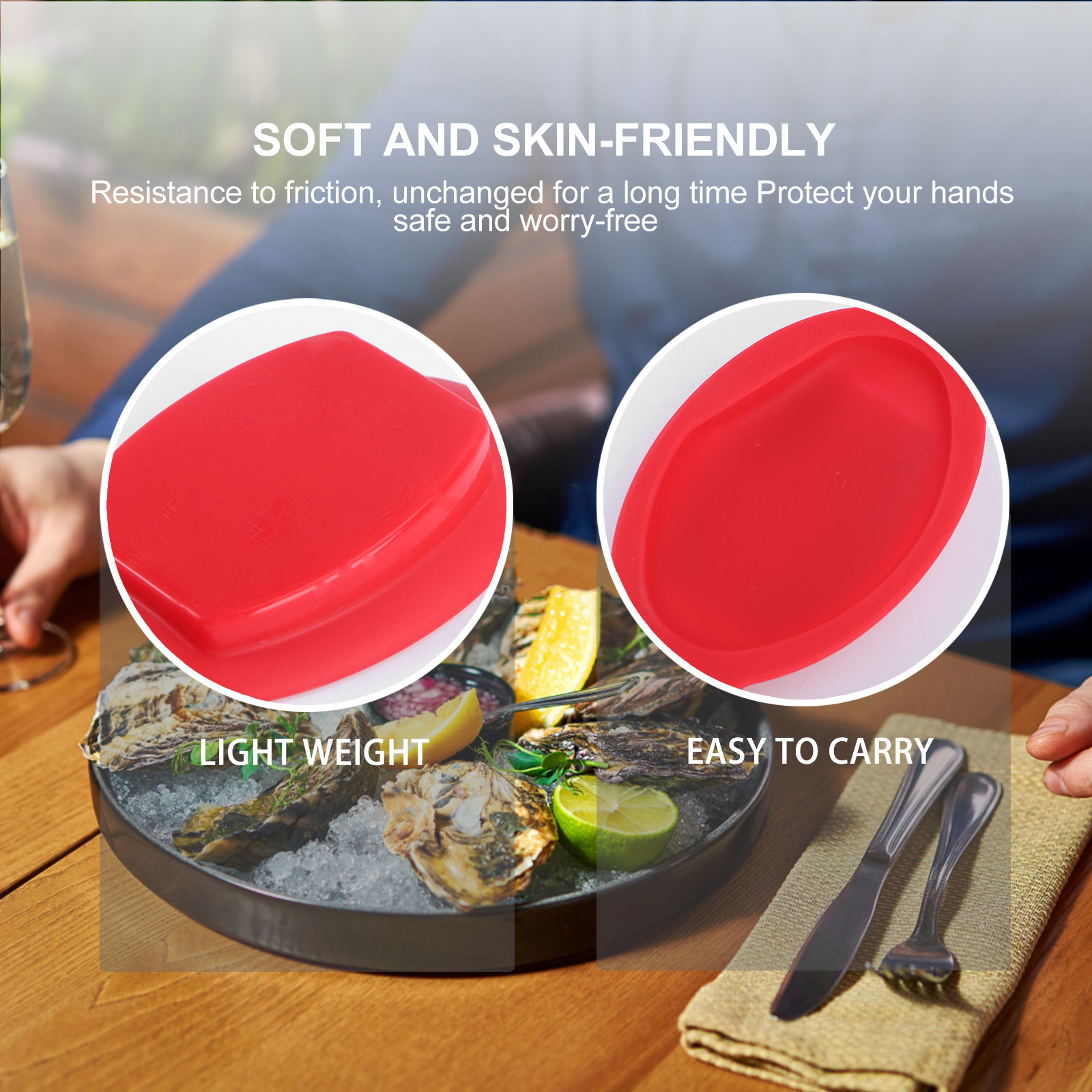2pcs Holder Tool Premium Silic - Kitchen Hand Gadgets ulasan dan harga